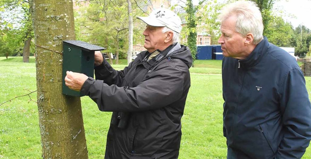 Fuglekasser på Corselitze og Fuglsang